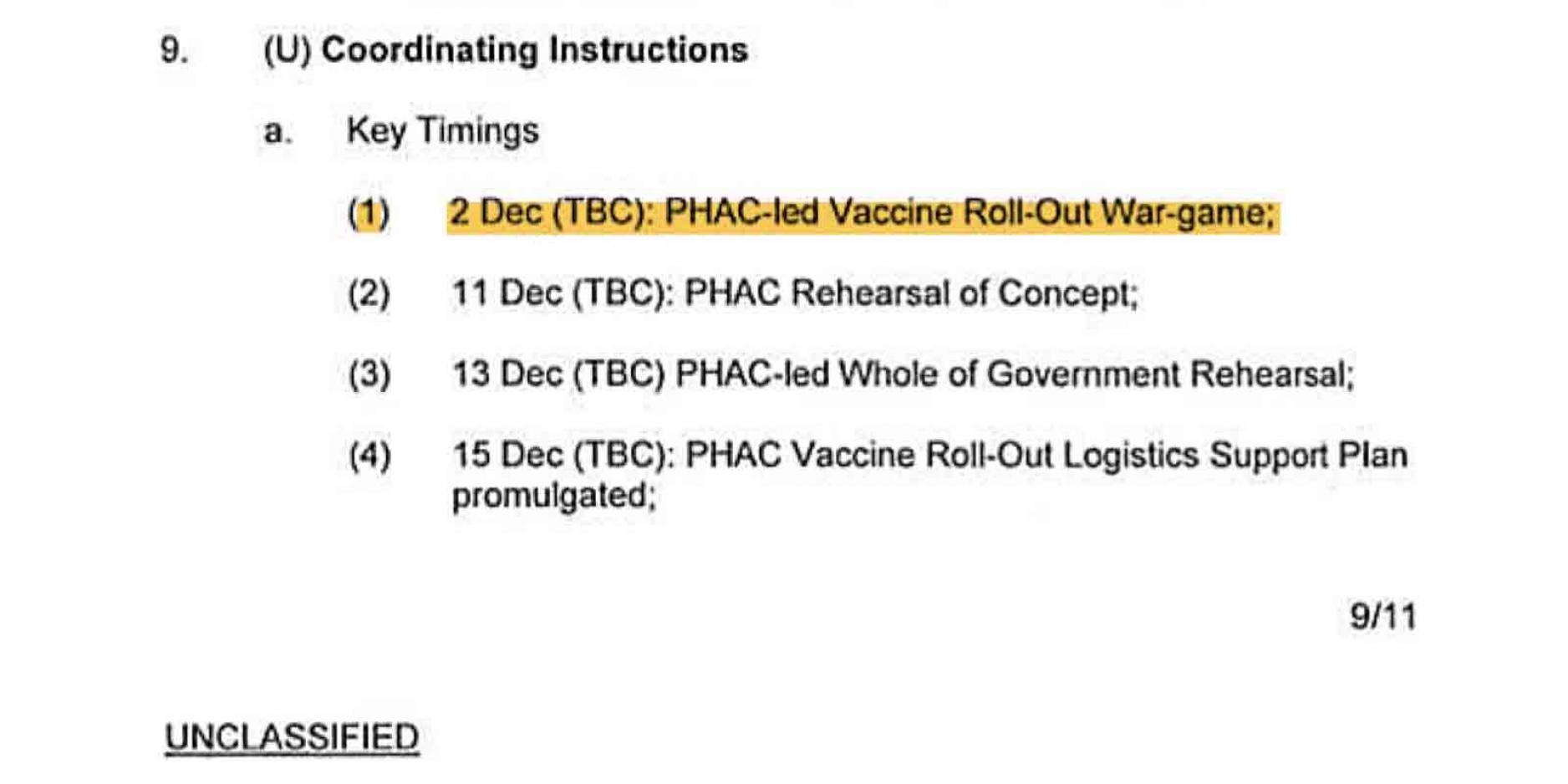 20201127-CAF-CDS-OpVECTOR-Planning-Directive-Support-To-Covid-Vaccine-Rollout-WARGAMES 20201127-CAF-CDS-OpVECTOR-Planning-Directive-Support-To-Covid-Vaccine-Rollout-WARGAMES